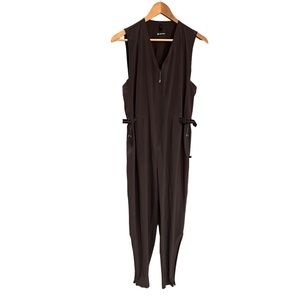 COPY - Lululemon Lab Sarala Jumpsuit black granite like new size Medium